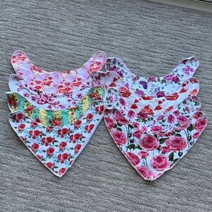 Girl Bandana Bibs